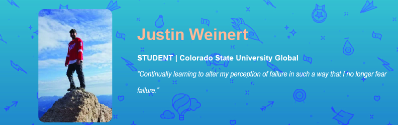 Continually learning to alter my perception of failure in such a way that I no longer fear failure.